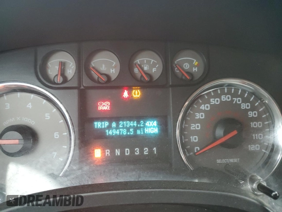 2010 Ford F-150 XL with VIN 1FTFX1EV8AFA56329, listed as a Copart auction lot 47362025 with 149,478 mi miles and Salvage Title. Bid and sale history available at DreamBid. Image 9.