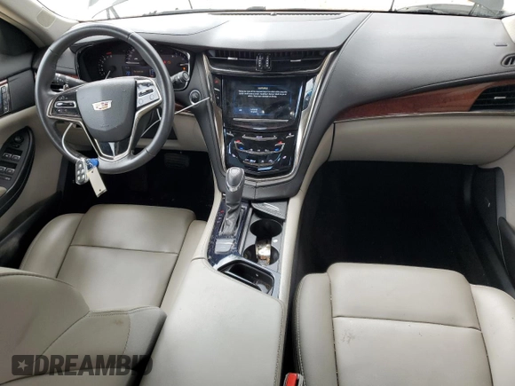 2016 Cadillac CTS AWD with VIN 1G6AW5SX9G0110598, listed as a Copart auction lot 54339975 with 50,218 mi miles and Salvage title. Bid and sale history available at DreamBid. Image 8.