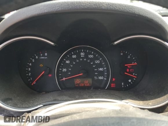 2015 Kia Sorento LX with VIN 5XYKTCA69FG636374, listed as a Copart auction lot 60235975 with 108,768 mi miles and Non repairable. Bid and sale history available at DreamBid. Image 9.