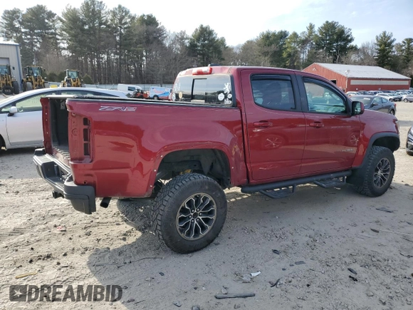 2018 Chevrolet Colorado 4WD ZR2 with VIN 1GCGTEEN4J1280119, listed as a Copart auction lot 48733605 with 112,587 mi miles and Salvage Title. Bid and sale history available at carsss.com. Image 3.