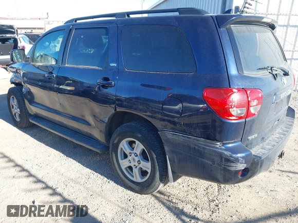 2010 Toyota Sequoia SR5 with VIN 5TDZM5G12AS001625, listed as a IAAI auction lot 41297056 with 131,835 mi miles. Bid and sale history available at carsss.com. Image 3.