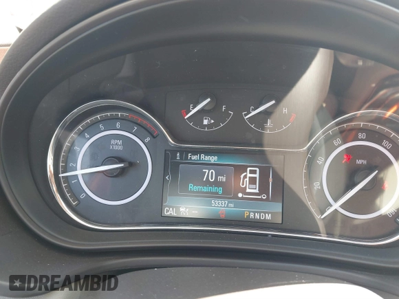 2016 Buick Regal Premium II with VIN 2G4GS5GX5G9110692, listed as a IAAI auction lot 41905898 with 53,337 mi miles. Bid and sale history available at carsss.com. Image 7.