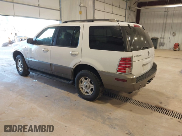 2002 Mercury Mountaineer with VIN 4M2ZU86E32ZJ23992, listed as a IAAI auction lot 41410337 with 231,739 mi miles and . Bid and sale history available at DreamBid. Image 3.