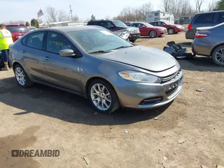 2013 Dodge Dart Rallye with VIN 1C3CDFBH7DD233397, listed as a IAAI auction lot 41779549 with 216,721 mi miles. Bid and sale history available at carsss.com. Image 1.