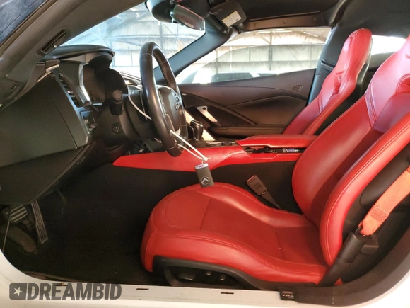 2017 Chevrolet Corvette Z06 1LZ with VIN 1G1YP2D64H5601413, listed as a Copart auction lot 83412254 with 0 mi miles and Clean Title. Bid and sale history available at carsss.com. Image 7.