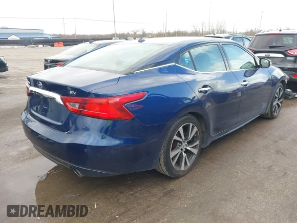 2017 Nissan Maxima SV with VIN 1N4AA6AP7HC373021, listed as a IAAI auction lot 41693920 with 154,730 mi miles and . Bid and sale history available at DreamBid. Image 4.