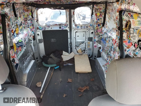 2015 Chevrolet City Express Cargo Van LT with VIN 3N63M0ZN7FK697441, listed as a Copart auction lot 83474204 with Not Provided miles and Salvage Title. Bid and sale history available at carsss.com. Image 10.