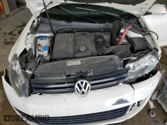 2014 Volkswagen Jetta SportWagen S with VIN 3VWPP7AJ5EM607393, listed as a Copart auction lot 53742145 with 106,782 mi miles and Salvage Title. Bid and sale history available at carsss.com. Image 12.