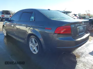 2005 Acura TL with VIN 19UUA662X5A050563, listed as a IAAI auction lot 41817787 with 244,739 mi miles. Bid and sale history available at carsss.com. Image 3.