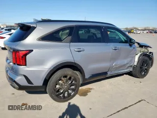 2021 Kia Sorento SX Prestige X-Line with VIN 5XYRKDLF3MG009719, listed as a Copart auction lot 48796845 with 76,262 mi miles and Salvage Title. Bid and sale history available at carsss.com. Image 3.
