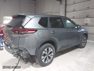 2023 Nissan Rogue SV with VIN 5N1BT3BB8PC872561, listed as a IAAI auction lot 40635743 with 18,424 mi miles. Bid and sale history available at carsss.com. Image 4.