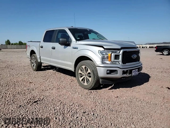 2019 Ford F-150 XL with VIN 1FTEW1EPXKKD82772, listed as a Copart auction lot 61176535 with 121,067 mi miles and Salvage title. Bid and sale history available at DreamBid. Image 13.