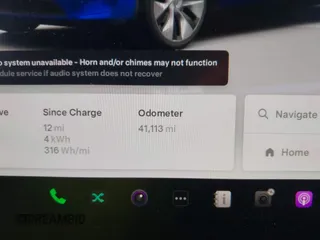 2023 Tesla Model Y Long Range with VIN 7SAYGDEE4PA064743, listed as a IAAI auction lot 41523760 with 41,113 mi miles. Bid and sale history available at carsss.com. Image 15.