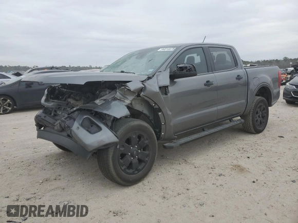 2023 Ford Ranger XL with VIN 1FTER4EH1PLE21624, listed as a Copart auction lot 44514475 with 60,396 mi miles and Salvage Title. Bid and sale history available at DreamBid. Image 1.