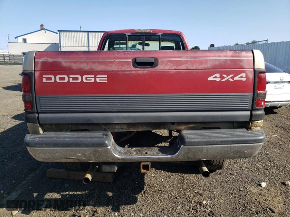 1997 Dodge 2500 with VIN 1B7KF26Z7VJ563055, listed as a Copart auction lot 66916434 with 235,006 mi miles and Salvage Title. Bid and sale history available at DreamBid. Image 6.