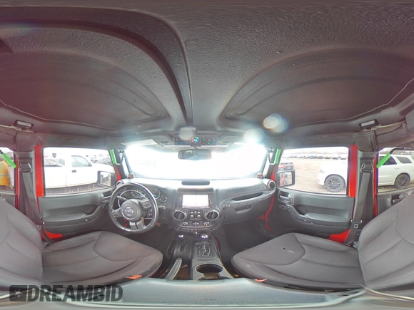 2014 Jeep Wrangler Unlimited Sport with VIN 1C4BJWDG4EL115321, listed as a Copart auction lot 51297255 with 176,685 mi miles and Salvage Title. Bid and sale history available at carsss.com. Image 15.