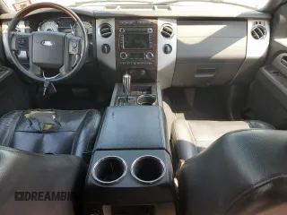2008 Ford Expedition Max Limited with VIN 1FMFK20538LA42213, listed as a Copart auction lot 61907205 with 282,067 mi miles and Salvage title. Bid and sale history available at DreamBid. Image 8.