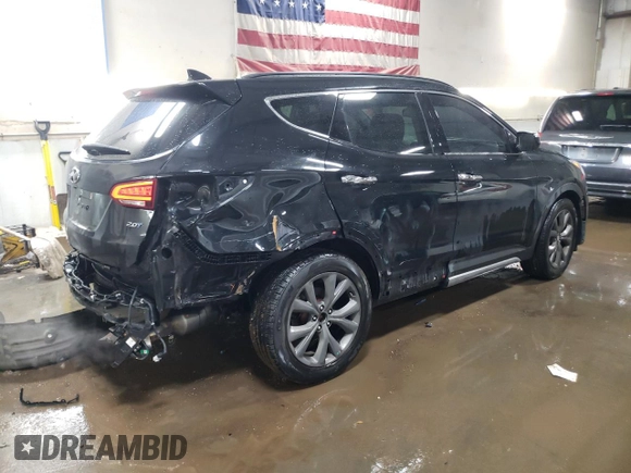 2017 Hyundai Santa Fe Ultimate with VIN 5XYZWDLA6HG501546, listed as a Copart auction lot 43372955 with 80,120 mi miles and Salvage title. Bid and sale history available at DreamBid. Image 3.