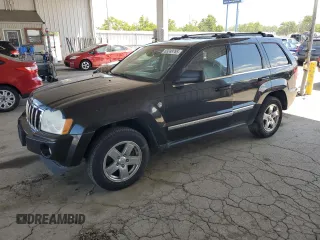 2005 Jeep Grand Cherokee Limited with VIN 1J4HR58N25C623383, listed as a Copart auction lot 63248765 with 183,994 mi miles and Clean title. Bid and sale history available at DreamBid. Image 1.