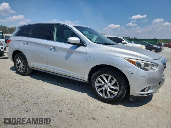 2015 Infiniti QX60 with VIN 5N1AL0MM6FC519114, listed as a Copart auction lot 64108715 with 179,236 mi miles and Clean title. Bid and sale history available at DreamBid. Image 4.