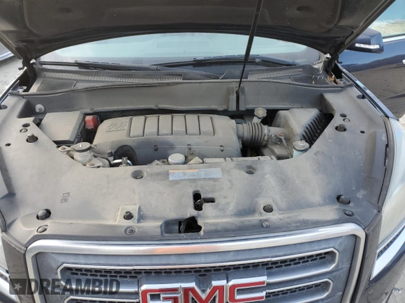 2015 GMC Acadia SLT with VIN 1GKKVRKD1FJ105281, listed as a Copart auction lot 47362645 with 114,032 mi miles and Salvage Title. Bid and sale history available at carsss.com. Image 12.