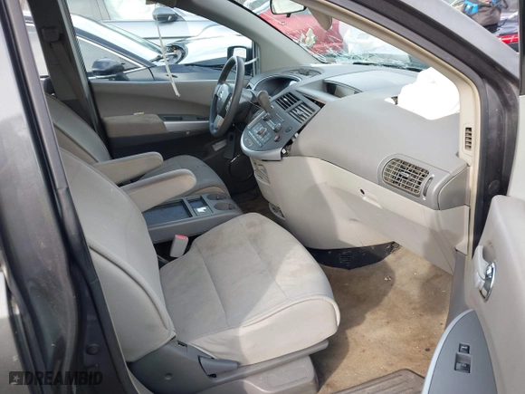 2007 Nissan Quest with VIN 5N1BV28U27N104205, listed as a IAAI auction lot 41467982 with 183,428 mi miles. Bid and sale history available at carsss.com. Image 5.