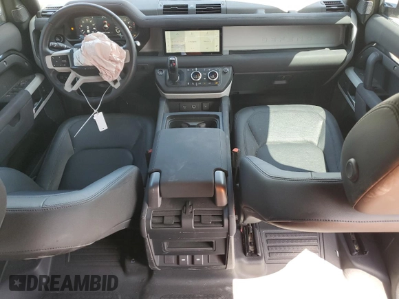2023 Land Rover Defender S with VIN SALEJ7EX4P2241794, listed as a Copart auction lot 49135075 with 12,641 mi miles and Salvage title. Bid and sale history available at DreamBid. Image 8.