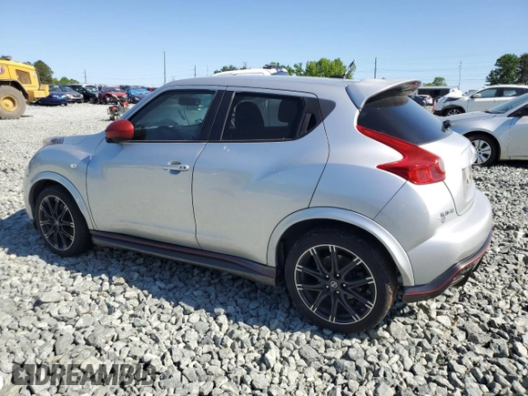 2013 Nissan Juke Nismo with VIN JN8AF5MV8DT225894, listed as a Copart auction lot 52988025 with Not provided miles and Salvage title. Bid and sale history available at DreamBid. Image 2.