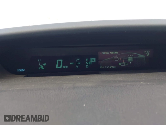 2015 Toyota Prius Four z VIN JTDKN3DU1F0445414, wystawiony jako IAAI lot #42342369 z przebiegiem 233 998 mil mil oraz . Historia ofert i sprzedaży dostępna na DreamBid. Obrazek 7.