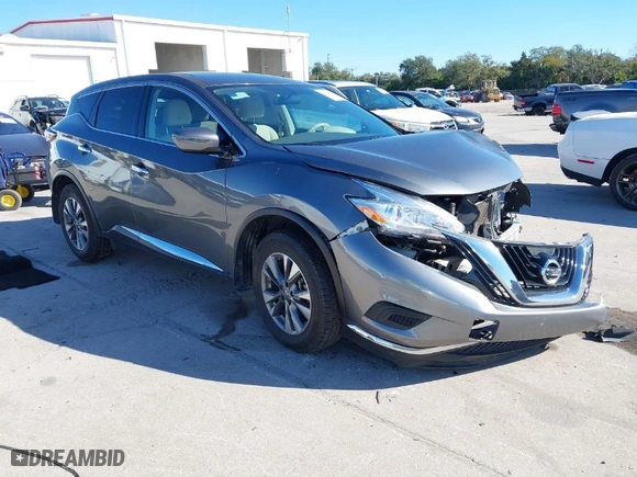 2017 Nissan Murano SL with VIN 5N1AZ2MG0HN139102, listed as a IAAI auction lot 41305044 with 107,869 mi miles. Bid and sale history available at carsss.com. Image 1.