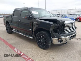 2012 Ford F-150 XL with VIN 1FTFW1CT1CFC94305, listed as a IAAI auction lot 41130095 with 187,704 mi miles. Bid and sale history available at carsss.com. Image 1.