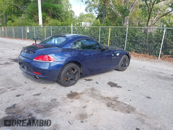 2009 BMW Z4 sDrive35i with VIN WBALM73579E165199, listed as a IAAI auction lot 41696215 with Not provided miles and . Bid and sale history available at DreamBid. Image 4.