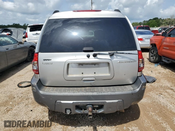 2006 Isuzu Ascender S z VIN 4NUES16S566701576, wystawiony jako Copart lot #64504984 z przebiegiem 231 659 mil mil oraz Szkoda całkowita • Salvage title. Historia ofert i sprzedaży dostępna na DreamBid. Obrazek 6.