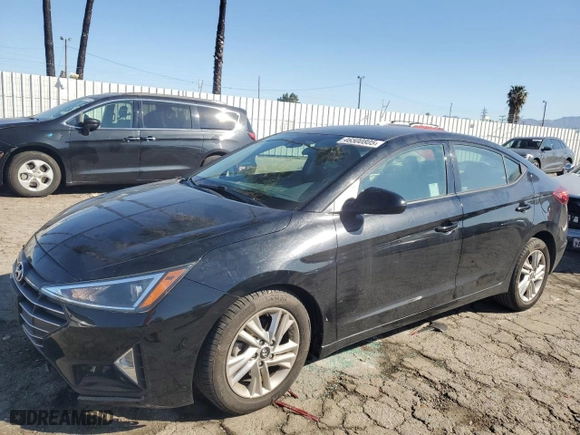 2020 Hyundai Elantra SEL with VIN 5NPD84LF6LH506960, listed as a Copart auction lot 46500805 with 69,748 mi miles and Salvage Title. Bid and sale history available at carsss.com. Image 1.