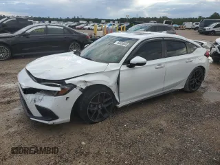 2022 Honda Civic Sport Touring z VIN 19XFL1H89NE013636, wystawiony jako Copart lot #55335805 z przebiegiem 70 658 mil mil oraz Szkoda całkowita • Salvage title. Historia ofert i sprzedaży dostępna na DreamBid. Obrazek 1.