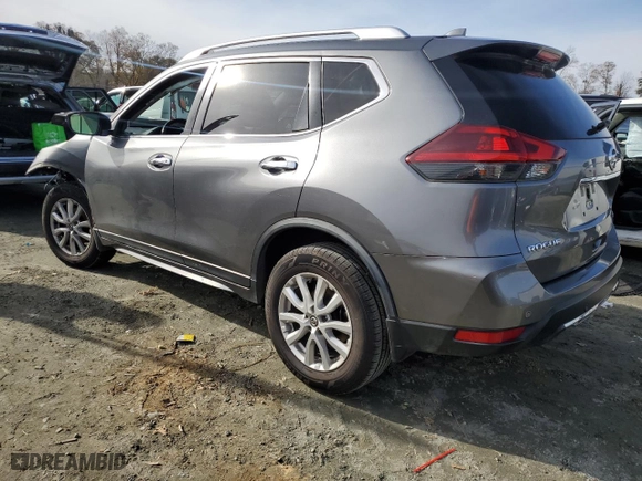2019 Nissan Rogue SV with VIN JN8AT2MVXKW372124, listed as a Copart auction lot 85015454 with 0 mi miles and Salvage Title. Bid and sale history available at carsss.com. Image 2.