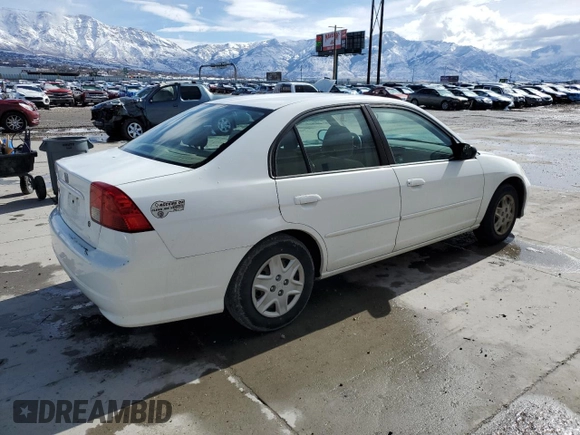 2004 Honda Civic z VIN 1HGEN26484L000380, wystawiony jako Copart lot #48009435 z przebiegiem 107 766 mil mil oraz Czysty tytuł • Clean title. Historia ofert i sprzedaży dostępna na DreamBid. Obrazek 3.