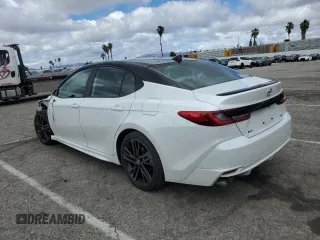 2025 Toyota Camry LE with VIN 4T1DAACK0SU003652, listed as a Copart auction lot 49150245 with 13,456 mi miles and Salvage Title. Bid and sale history available at carsss.com. Image 2.