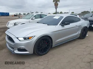 2015 Ford Mustang V6 with VIN 1FA6P8AM2F5370342, listed as a IAAI auction lot 42065605 with 141,569 mi miles and . Bid and sale history available at DreamBid. Image 19.