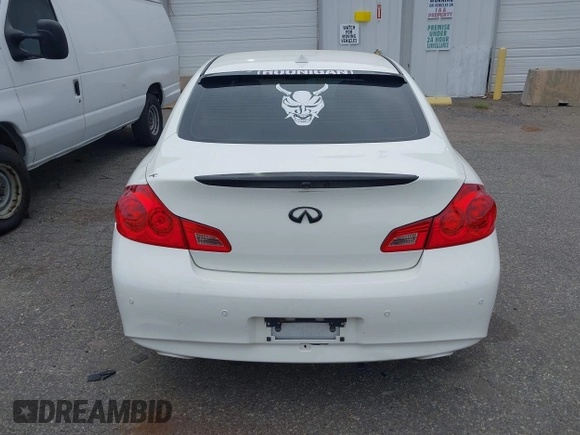 2013 Infiniti G37 x with VIN JN1CV6AR4DM759007, listed as a IAAI auction lot 42165518 with 193,489 mi miles and . Bid and sale history available at carsss.com. Image 16.