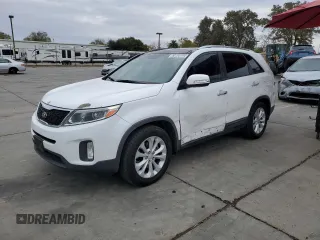 2015 Kia Sorento EX with VIN 5XYKU4A70FG641586, listed as a Copart auction lot 80785194 with 155,277 mi miles and Salvage title. Bid and sale history available at DreamBid. Image 1.