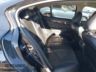 2016 Infiniti Q50 3.0t Red Sport 400 with VIN JN1FV7AR9GM451130, listed as a IAAI auction lot 41847805 with 89,146 mi miles. Bid and sale history available at carsss.com. Image 8.