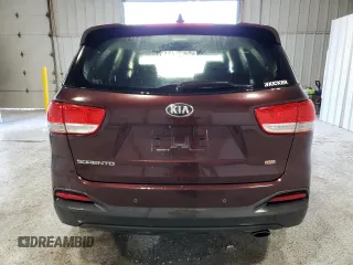 2016 Kia Sorento LX with VIN 5XYPG4A32GG045018, listed as a Copart auction lot 52525825 with 127,922 mi miles and Clean Title. Bid and sale history available at carsss.com. Image 6.