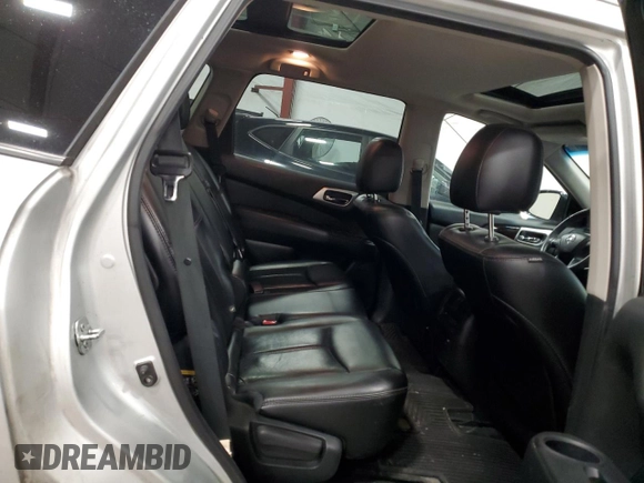2015 Nissan Pathfinder S z VIN 5N1AR2MM9FC619010, wystawiony jako Copart lot #50769505 z przebiegiem 169 094 mil mil oraz Czysty tytuł • Clean title. Historia ofert i sprzedaży dostępna na DreamBid. Obrazek 11.