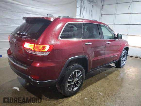 2018 Jeep Grand Cherokee Limited with VIN 1C4RJFBG7JC167103, listed as a Copart auction lot 59600655 with 63,140 mi miles and Clean title. Bid and sale history available at DreamBid. Image 3.