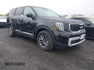 2025 Kia Telluride LX with VIN 5XYP24GC9SG591717, listed as a IAAI auction lot 42315278 with 155 mi miles and . Bid and sale history available at DreamBid. Image 1.