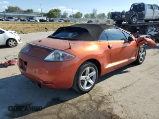 2008 Mitsubishi Eclipse GS with VIN 4A3AL25F98E039380, listed as a Copart auction lot 70479844 with 140,317 mi miles and Salvage Title. Bid and sale history available at carsss.com. Image 3.