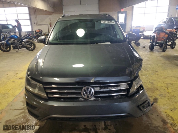 2021 Volkswagen Tiguan S with VIN 3VV1B7AX8MM010816, listed as a Copart auction lot 45718545 with 75,384 mi miles and Salvage Title. Bid and sale history available at carsss.com. Image 5.