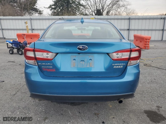 2017 Subaru Impreza Premium with VIN 4S3GKAD62H3606634, listed as a Copart auction lot 51037715 with 100,346 mi miles and Salvage Title. Bid and sale history available at carsss.com. Image 6.