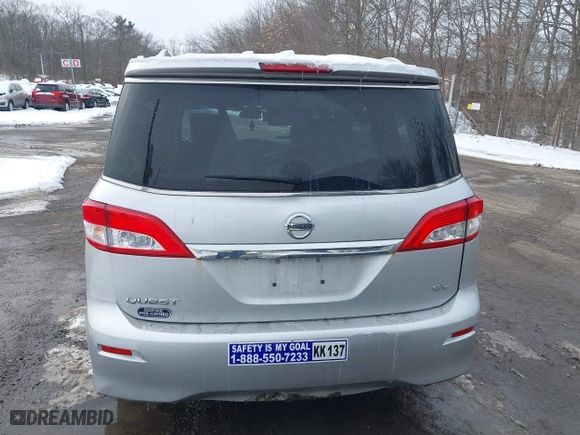 2016 Nissan Quest SL with VIN JN8AE2KP3G9155132, listed as a IAAI auction lot 41492177 with 116,300 mi miles. Bid and sale history available at carsss.com. Image 16.
